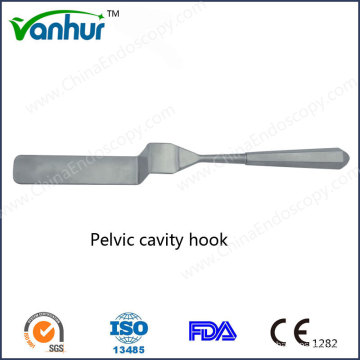 Vaginal Retractor &amp; Closure Instruments Crochet de cavité pelvienne